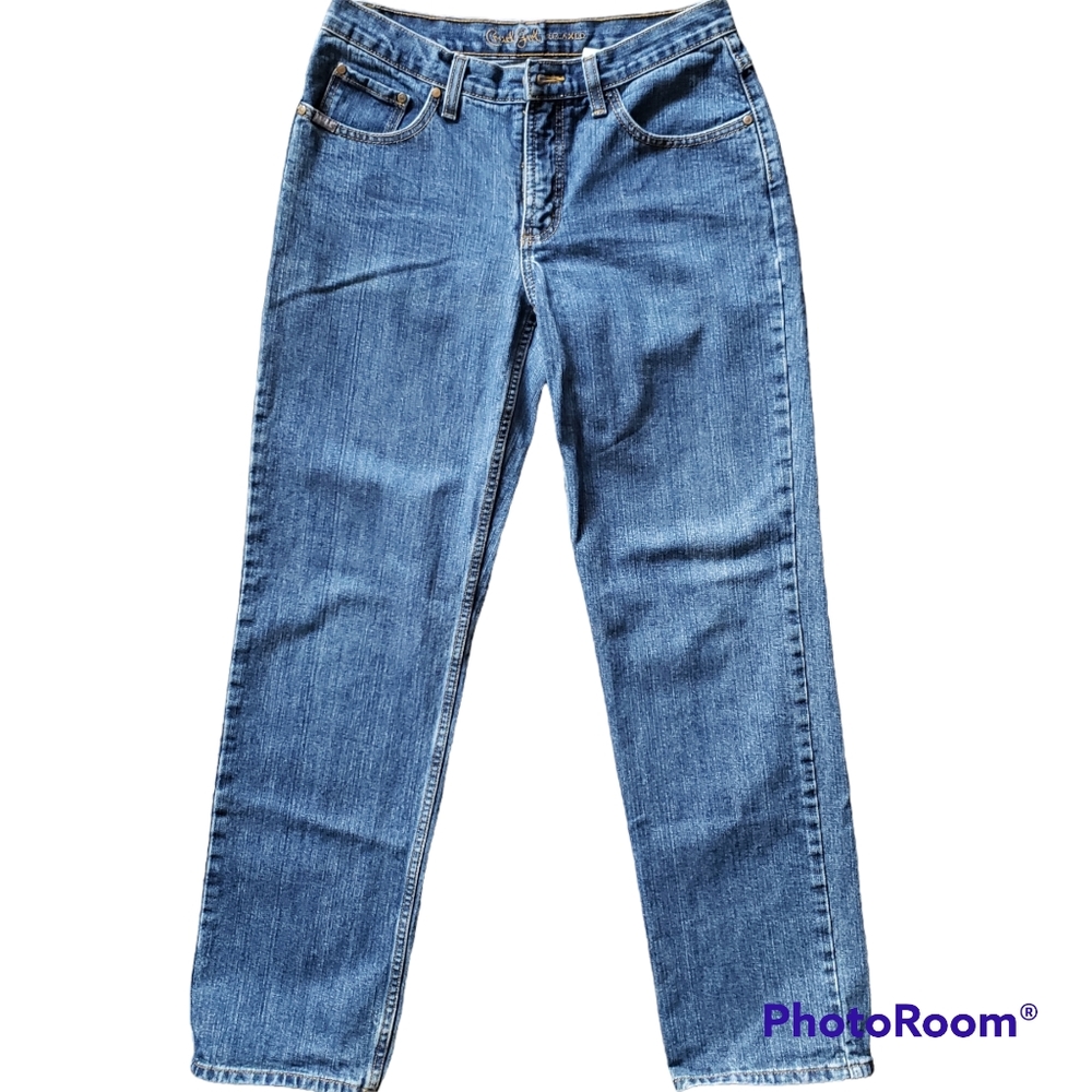 Cruel Girl Relaxed Fit 100% Cotton Denim Farm Cowgirl Rodeo Jeans Size 9 Regular